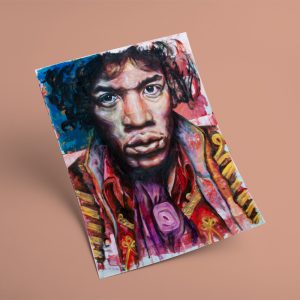 Jimi Hendrix Original Painting