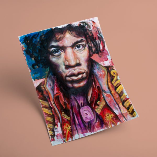 Jimi Hendrix wall art painting poster