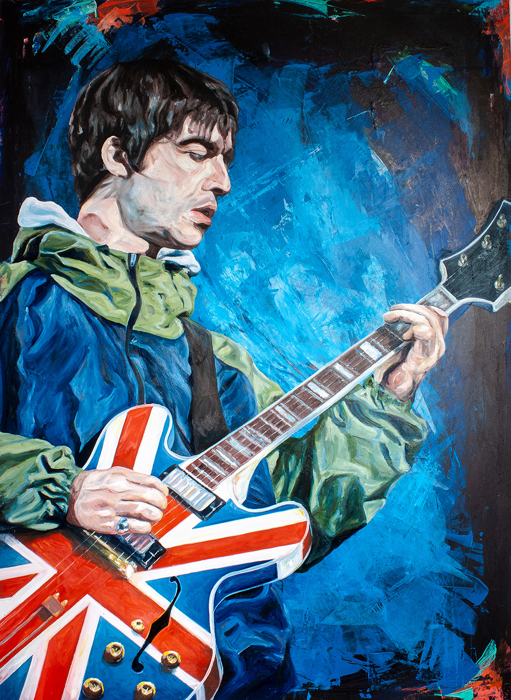 Noel Gallagher Framed Print